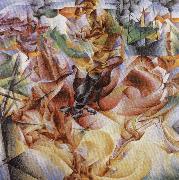 Umberto Boccioni Elasticity Sweden oil painting artist